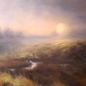 Fading Light Over Moorland