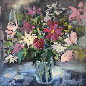 Pink and White Blooms